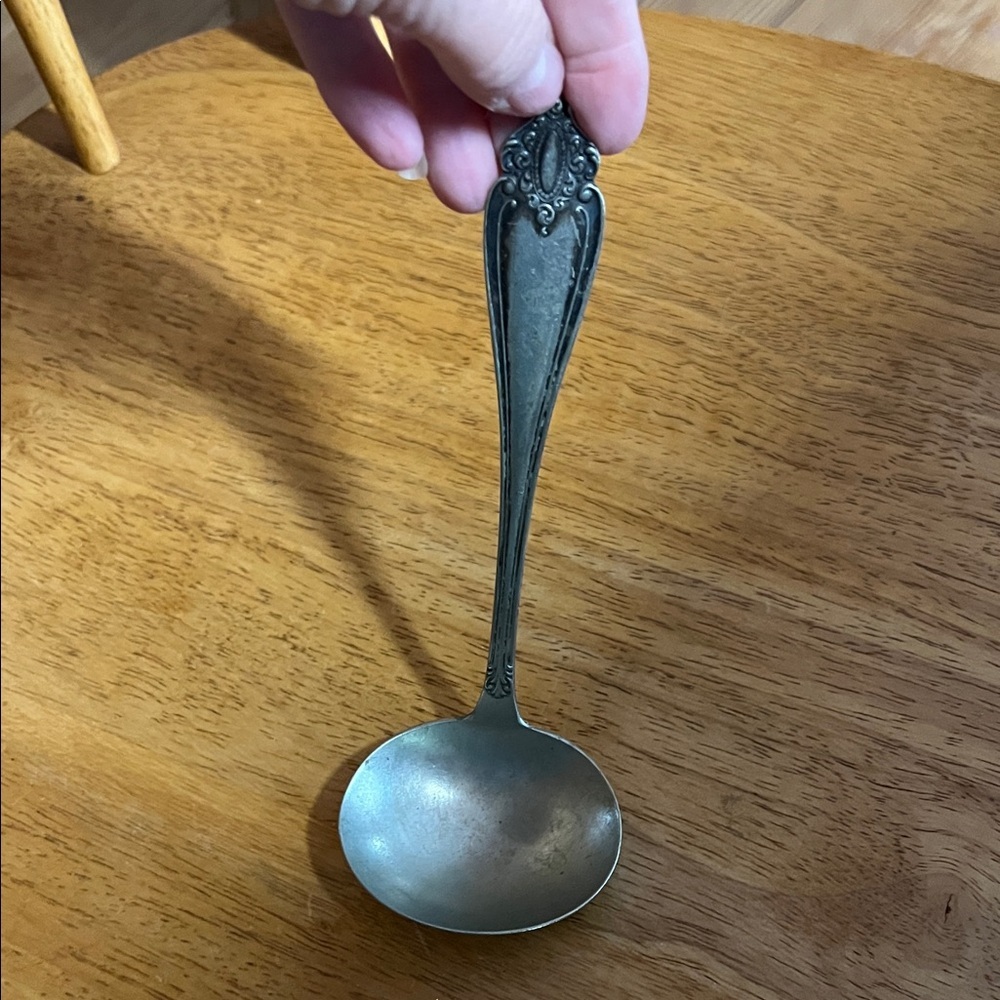 Silver-Plate Serving Ladle - Elegant Home Dining
